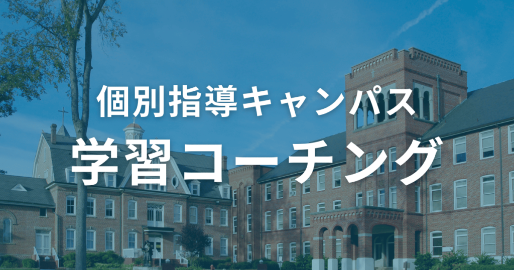 個別指導キャンパスに向いていない子は1対1指導の学習コーチングという選択肢も